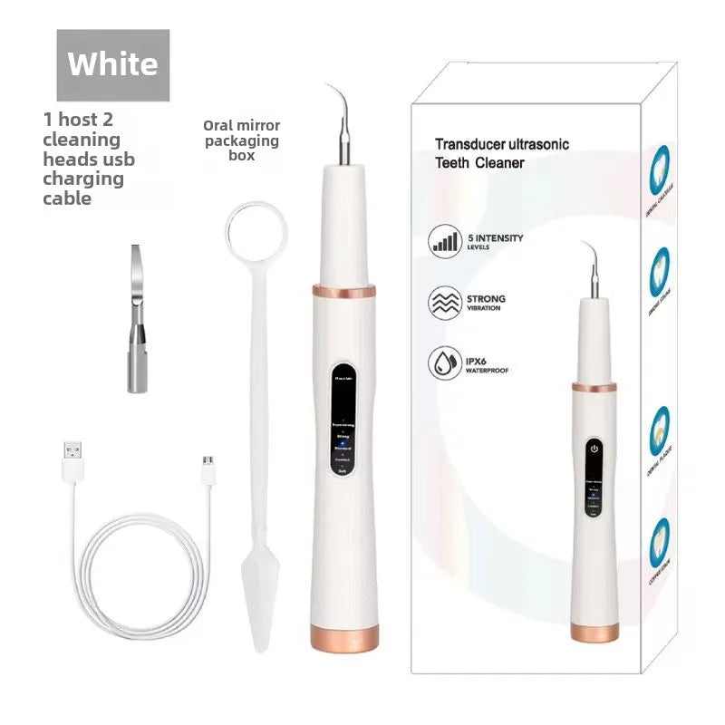 Dog Cat Grooming Smart Dental Ultrasonic Scaler Household Tooth Stone Remover Tooth Cleanertooth Whitening Oral Cleaning Tools