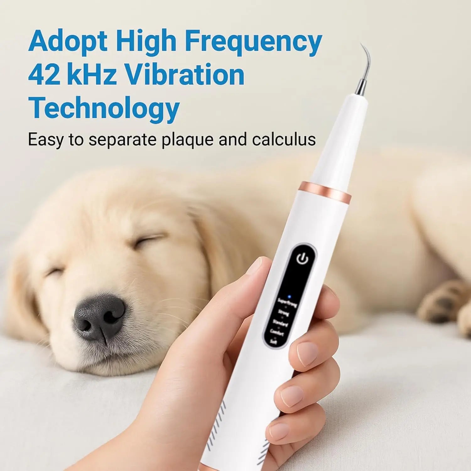 Dog Cat Grooming Smart Dental Ultrasonic Scaler Household Tooth Stone Remover Tooth Cleanertooth Whitening Oral Cleaning Tools